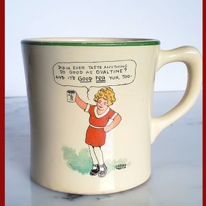 Little orphan Annie Ovaltine mug